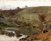 汤姆 罗伯茨 : A quiet day on Darebin Creek